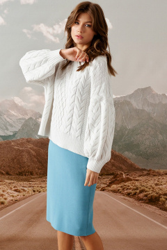 Джемпер Barbara Geratti С4606BG белый - фото 1