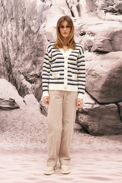 Жакет Barbara Geratti С4743BG белый/т. синий - фото 3