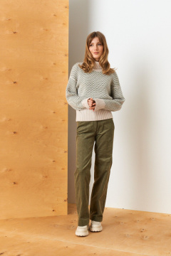 Свитер Barbara Geratti С4835BG туман/хаки - фото 3