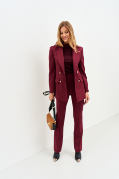 Жакет Mars design 1054 бордовый - фото 5