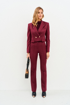 Жакет Mars design 1056 бордовый - фото 5