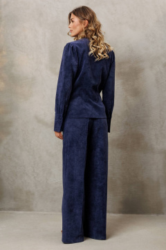 Блуза, брюки Gizart 5421 синий - фото 2