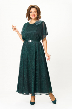 Платье Slaviaelit 561 зеленый - фото 2
