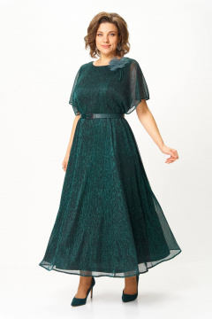 Платье Slaviaelit 561 зеленый - фото 1
