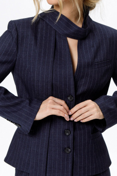 Жакет PiRS 6268 синий - фото 4