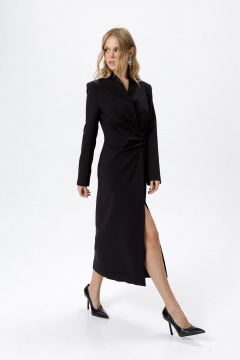 Платье PiRS 6299 черный - фото 4