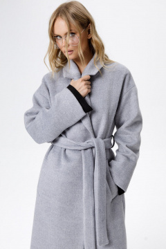 Пальто PiRS 6305 серый - фото 5