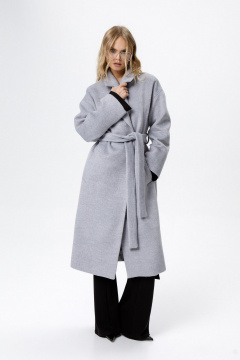 Пальто PiRS 6305 серый - фото 1