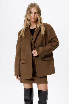 Жакет PiRS 6308 коричневый - фото 1