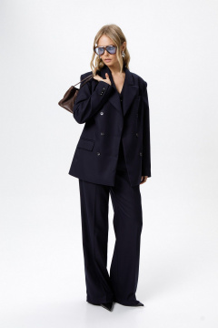 Брюки, жакет PiRS 6315 синий - фото 4