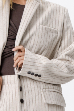 Жакет, юбка PiRS 6324 бежевый - фото 5