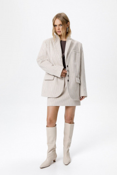 Жакет, юбка PiRS 6324 бежевый - фото 1