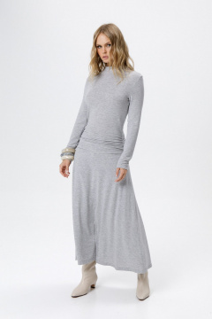 Платье PiRS 6331 серый - фото 4