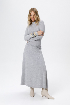 Платье PiRS 6331 серый - фото 2