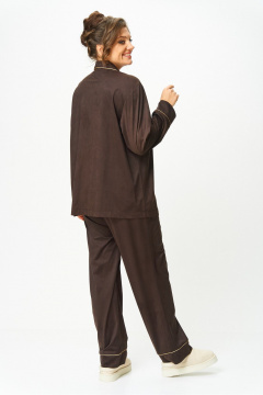 Брюки, жакет Anna Majewska 1552 коричневый - фото 3