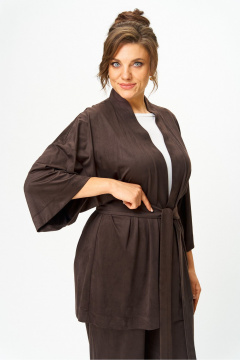 Брюки, жакет Anna Majewska 1553 коричневый - фото 4