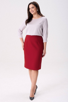 Юбка IVARI 509 красный - фото 1