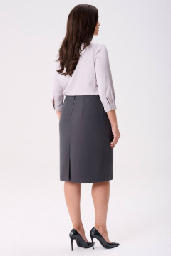 Юбка IVARI 509 темно-серый - фото 5
