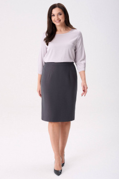 Юбка IVARI 509 темно-серый - фото 1