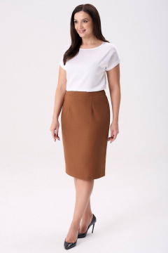 Юбка IVARI 509 терракот - фото 2