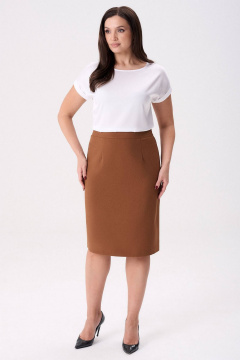 Юбка IVARI 509 терракот - фото 1