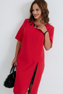 Платье Твой имидж 2263 красный - фото 5