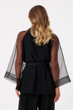 Жакет Панда 106630 черный - фото 5