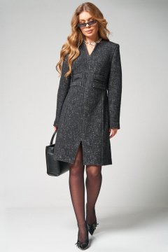 Платье Laikony L-963 графит - фото 2