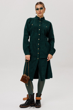 Платье Anelli 1727 теплый_мох - фото 1