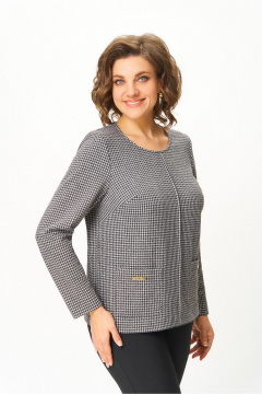 Блуза DaLi 4440 серая - фото 4