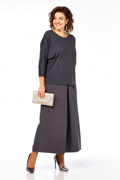 Брюки, джемпер Диомант 2102 графит - фото 2