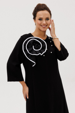 Платье ANIDEN 713-3 черный - фото 4