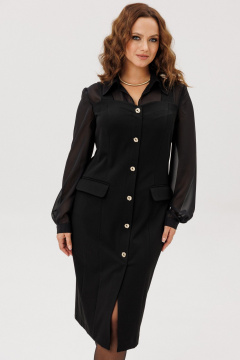 Платье ANIDEN 715-1 черный - фото 3