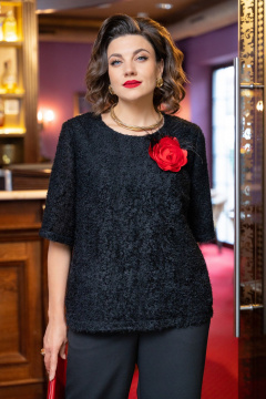 Топ VI ORO VR-1241 черный - фото 1