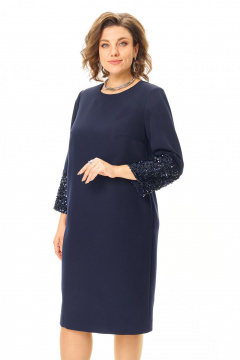 Платье VI ORO VR-1239 синий - фото 5