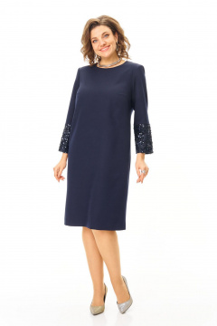 Платье VI ORO VR-1239 синий - фото 3
