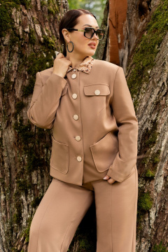 Брюки, жакет ADARIN А35 бежевый - фото 5