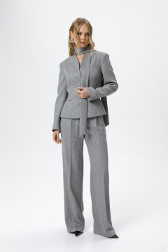 Брюки, жакет PiRS 6200 серый - фото 4