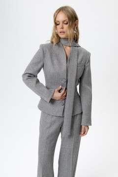 Брюки, жакет PiRS 6200 серый - фото 3