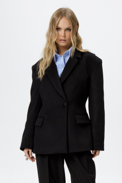 Полупальто PiRS 6221 черный - фото 3