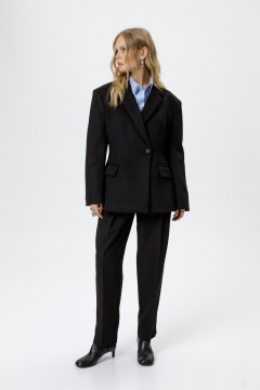 Полупальто PiRS 6221 черный - фото 2