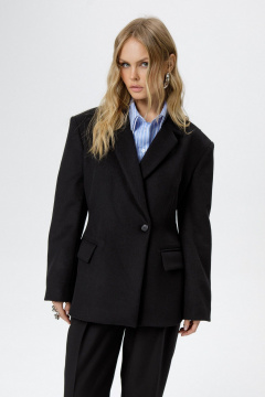 Полупальто PiRS 6221 черный - фото 1