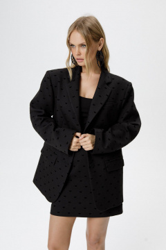 Жакет, юбка PiRS 6232 черный - фото 2