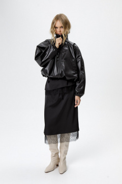 Бомбер PiRS 6235 черный - фото 2