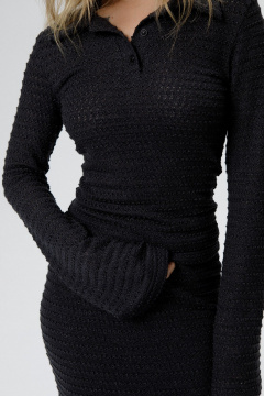 Джемпер, юбка PiRS 6245 графит - фото 3