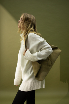 Свитер PiRS 6285 молочный - фото 4