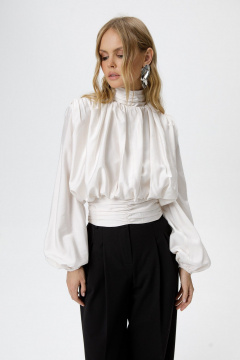 Блуза PiRS 6294 кремовый - фото 5