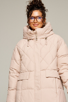 Пальто Beautiful&Free 8016 песочный - фото 4