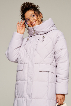 Пальто Beautiful&Free 8016 светло-серый - фото 4