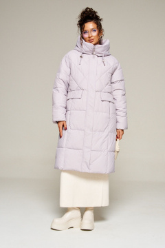 Пальто Beautiful&Free 8016 светло-серый - фото 1